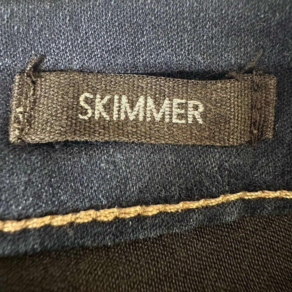Max Jeans dark wash skimmer stretchy fitted style - Picture 4 of 5